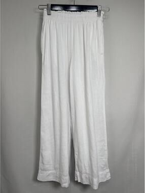 Abercrombie & Fitch Wide Leg Linen Pants Women's XXS